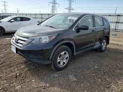 Salvage cars for sale at Elgin, IL auction: 2013 Honda CR-V LX