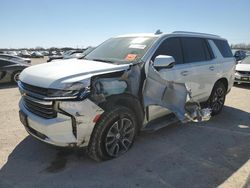 Salvage cars for sale at San Antonio, TX auction: 2021 Chevrolet Tahoe K1500 LT