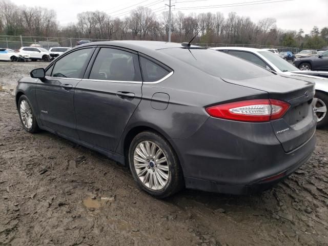 2016 Ford Fusion S Hybrid