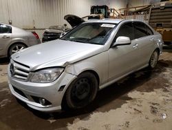 Mercedes-Benz C 230 4matic salvage cars for sale: 2008 Mercedes-Benz C 230 4matic