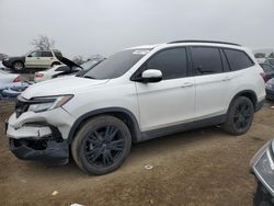 Honda salvage cars for sale: 2021 Honda Pilot Black