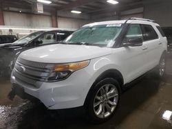 Ford Explorer salvage cars for sale: 2013 Ford Explorer XLT