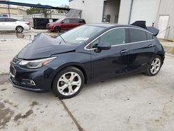 Salvage cars for sale from Copart New Orleans, LA: 2016 Chevrolet Cruze Premier