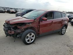 Salvage cars for sale from Copart San Antonio, TX: 2016 Ford Escape SE