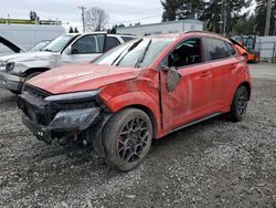 Hyundai Kona Vehiculos salvage en venta: 2022 Hyundai Kona N Base