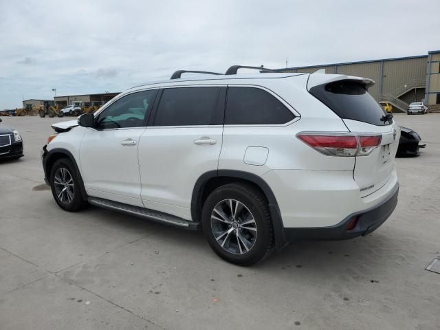 2016 Toyota Highlander XLE