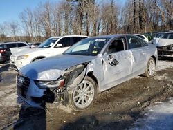 Salvage cars for sale at Candia, NH auction: 2016 Audi A4 Premium S-Line