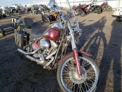 Salvage cars for sale from Copart Brighton, CO: 2001 Harley-Davidson Fxst