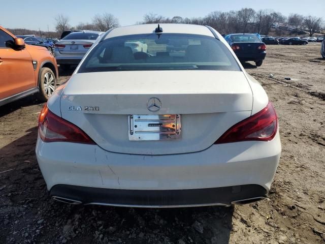 2018 Mercedes-Benz CLA 250