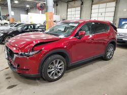 Salvage cars for sale from Copart Blaine, MN: 2021 Mazda CX-5 Grand Touring