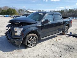 Salvage cars for sale at Charles City, VA auction: 2017 Ford F150 Supercrew