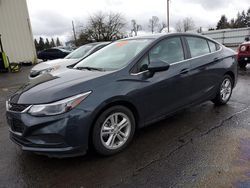 Vehiculos salvage en venta de Copart Woodburn, OR: 2017 Chevrolet Cruze LT