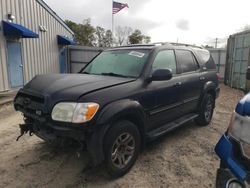 Salvage cars for sale from Copart Midway, FL: 2007 Toyota Sequoia SR5