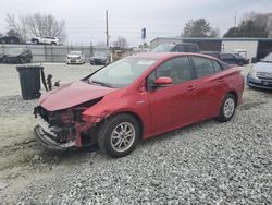 Salvage cars for sale from Copart Mebane, NC: 2016 Toyota Prius