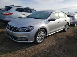 Volkswagen Passat SE salvage cars for sale: 2016 Volkswagen Passat SE