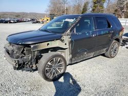 Salvage cars for sale from Copart Concord, NC: 2018 Ford Explorer Platinum