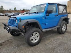 Salvage cars for sale at Gaston, SC auction: 2015 Jeep Wrangler Sport