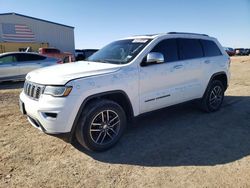 Salvage cars for sale from Copart Amarillo, TX: 2017 Jeep Grand Cherokee Limited