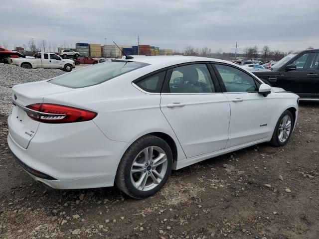 2018 Ford Fusion SE Hybrid