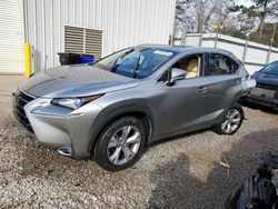 Lexus NX salvage cars for sale: 2017 Lexus NX 200T Base