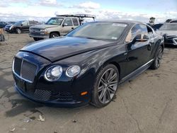 Bentley Continental salvage cars for sale: 2015 Bentley Continental GT