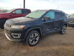 Salvage cars for sale from Copart Woodhaven, MI: 2020 Jeep Compass Limited