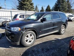 Dodge salvage cars for sale: 2012 Dodge Durango Crew