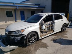 Salvage cars for sale from Copart Fort Pierce, FL: 2017 Honda Accord Sport