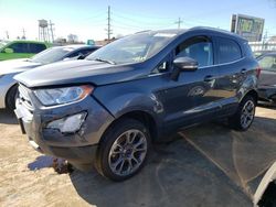 Salvage cars for sale from Copart Chicago Heights, IL: 2021 Ford Ecosport Titanium