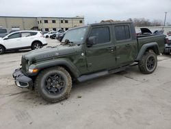 Salvage cars for sale at Wilmer, TX auction: 2021 Jeep Gladiator Sport