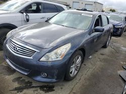 Salvage cars for sale at Martinez, CA auction: 2012 Infiniti G25 Base