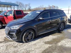 Hyundai Santa FE salvage cars for sale: 2017 Hyundai Santa FE SE Ultimate