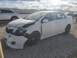 Salvage cars for sale from Copart Kansas City, KS: 2009 Toyota Corolla Base