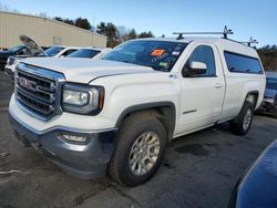 Salvage cars for sale from Copart Exeter, RI: 2017 GMC Sierra K1500 SLE