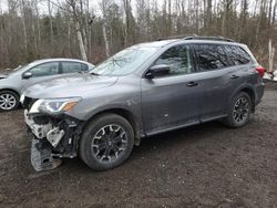 Salvage cars for sale from Copart Bowmanville, ON: 2020 Nissan Pathfinder SV