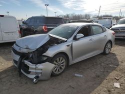 KIA Optima salvage cars for sale: 2017 KIA Optima LX