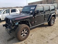 Vehiculos salvage en venta de Copart Fredericksburg, VA: 2020 Jeep Wrangler Unlimited Rubicon