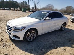Salvage cars for sale at China Grove, NC auction: 2018 Mercedes-Benz C 300 4matic