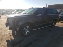 Salvage cars for sale from Copart Fredericksburg, VA: 2022 Ford Expedition Max XLT