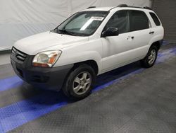 Salvage cars for sale from Copart Dunn, NC: 2007 KIA Sportage LX