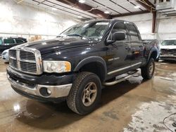 Salvage cars for sale from Copart Milwaukee, WI: 2003 Dodge RAM 1500 ST