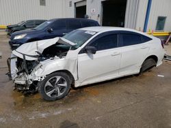 Salvage cars for sale from Copart New Orleans, LA: 2019 Honda Civic LX