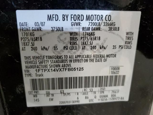 2007 Ford F150