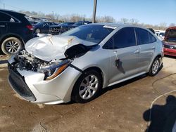 Toyota Corolla LE salvage cars for sale: 2020 Toyota Corolla LE