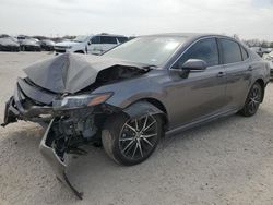 Salvage cars for sale at San Antonio, TX auction: 2024 Toyota Camry SE Night Shade