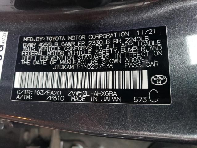 2022 Toyota Prius Prime LE