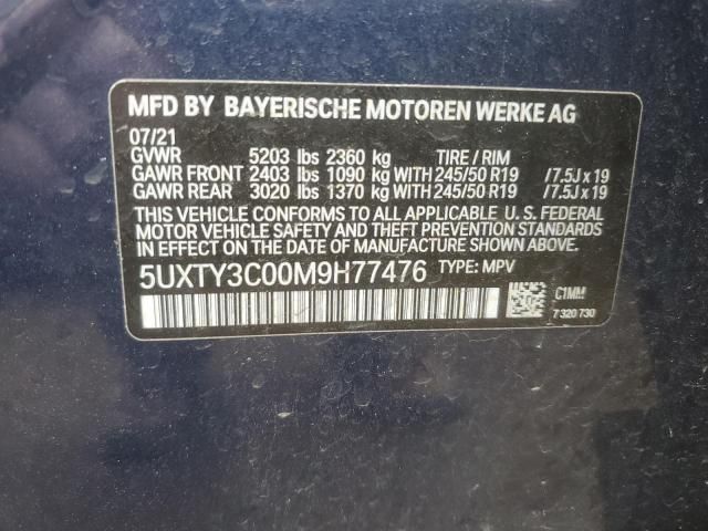 2021 BMW X3 SDRIVE30I