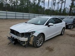 Salvage cars for sale at Harleyville, SC auction: 2017 Ford Fusion SE