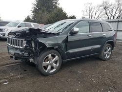 Salvage cars for sale at Finksburg, MD auction: 2011 Jeep Grand Cherokee Overland