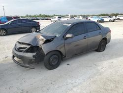 Toyota Corolla salvage cars for sale: 2011 Toyota Corolla Base